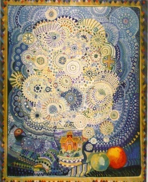 画家 ホアン・ロメロのリトグラフ